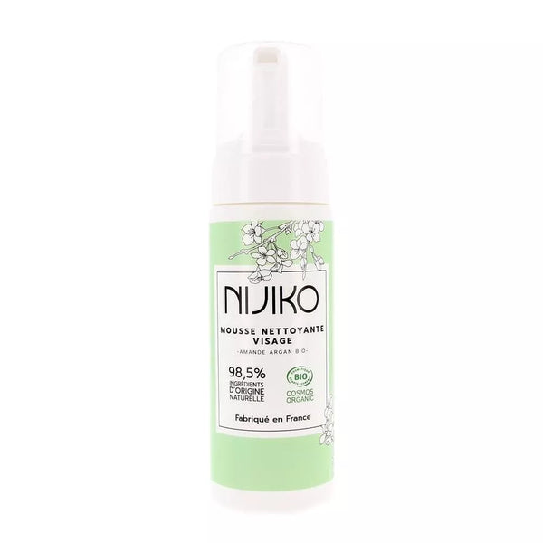 Mousse nettoyante bio peaux sèches – Douceur & confort