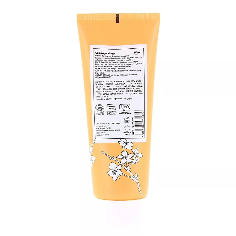 Nijiko – Gommage Visage Bio (Peaux Mixtes à Grasses) - touteslespeaux.fr