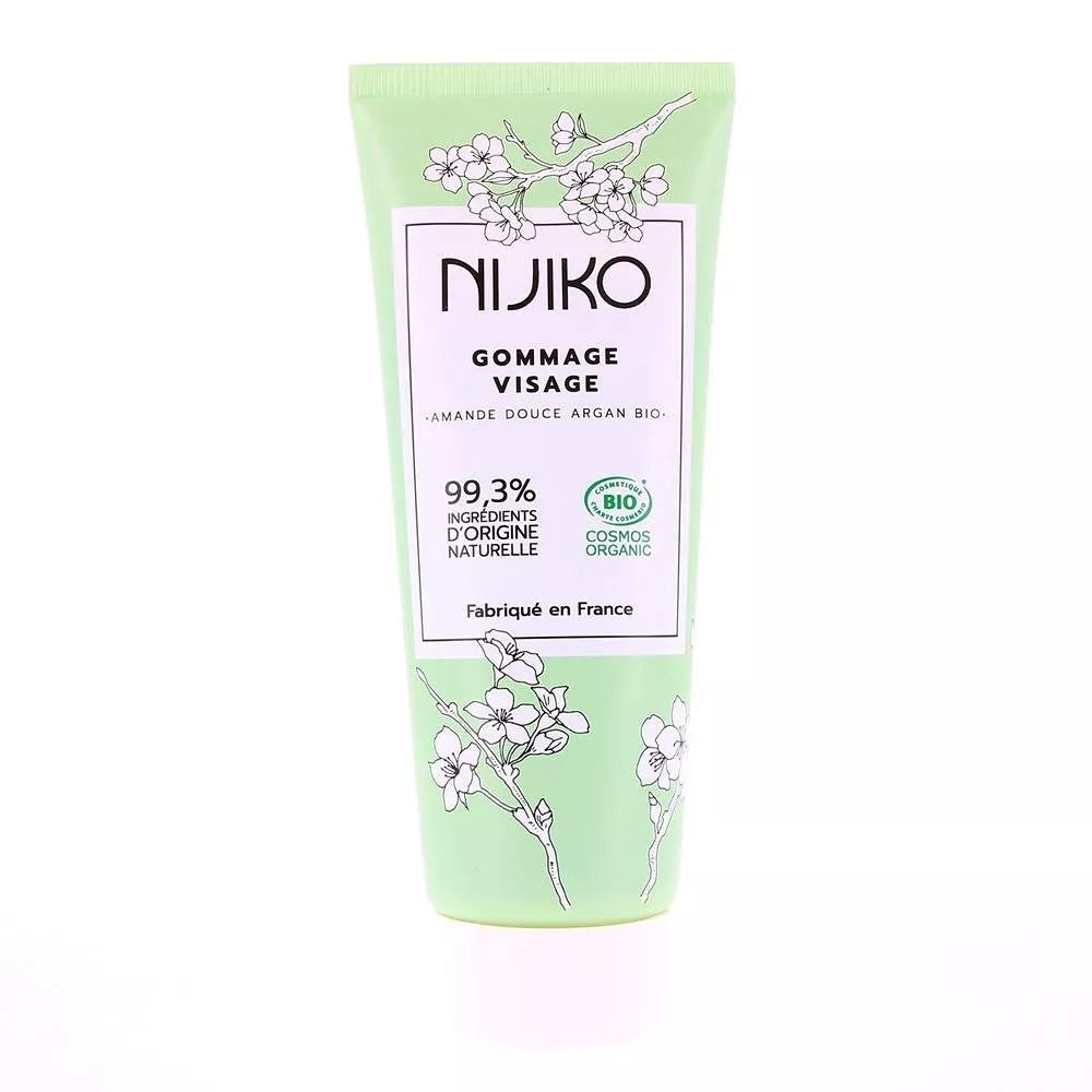 Nijiko – Gommage Visage Bio (Peaux Normales à Sèches) - touteslespeaux.fr