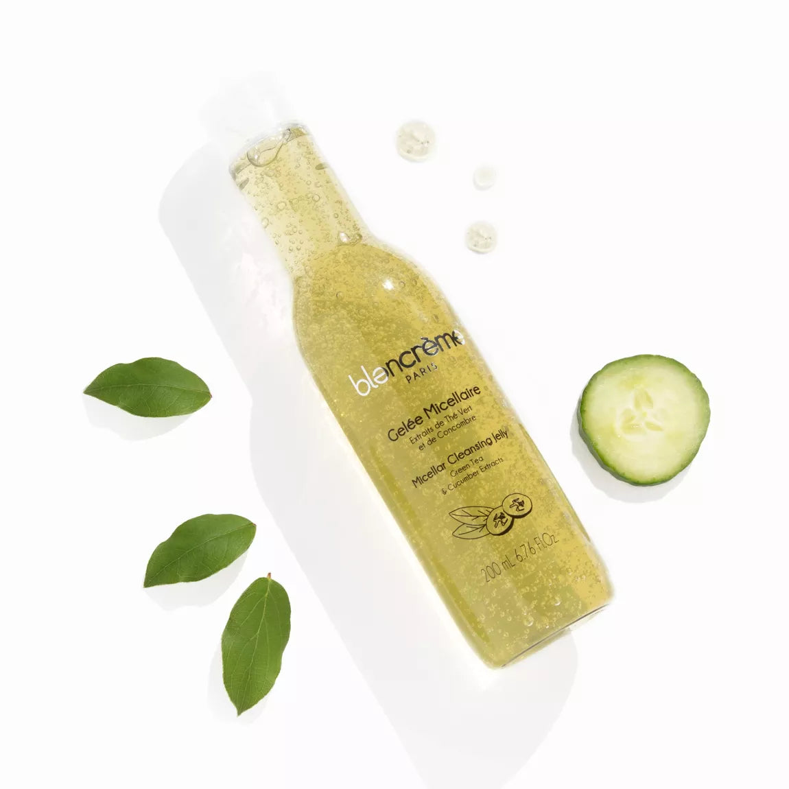 Blancrème - Gelée micellaire Thé vert & Concombre - touteslespeaux.fr